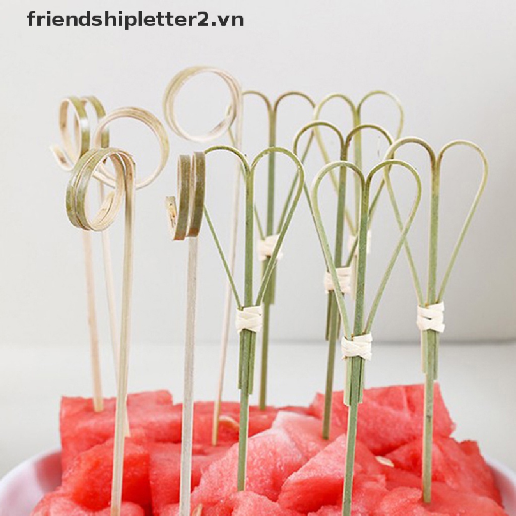 Bộ 100 Miếng Tre Dùng Một Lần