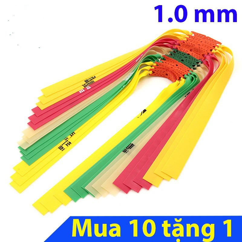 Dây Ná Cao Su Dẹt 1mm dây ná cao su 2 lớp