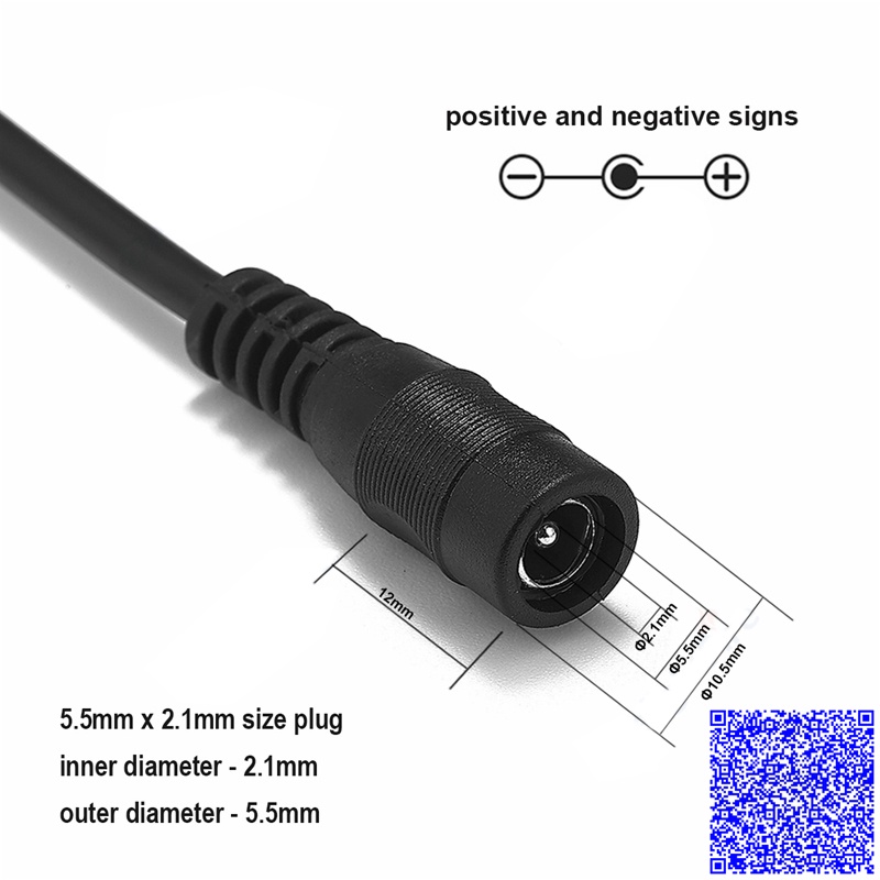 ĐẦU NỐI ĐỰC CÁI DC 5521 CHO ĐIỆN ÁP DC DƯỚI 36V