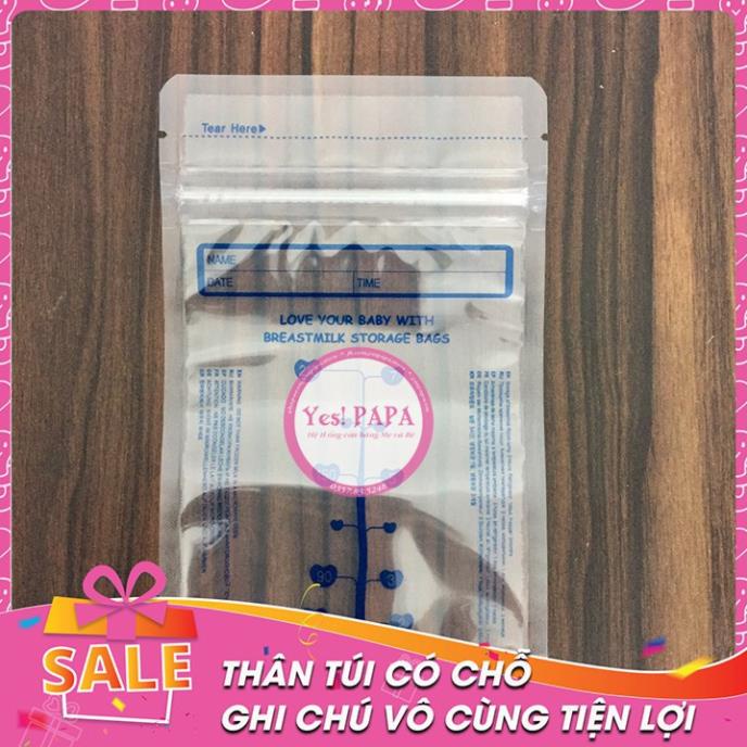 Túi trữ sữa Unimom Compact 210ml hộp 60 túi / 30 túi / 20 túi / 10 túi