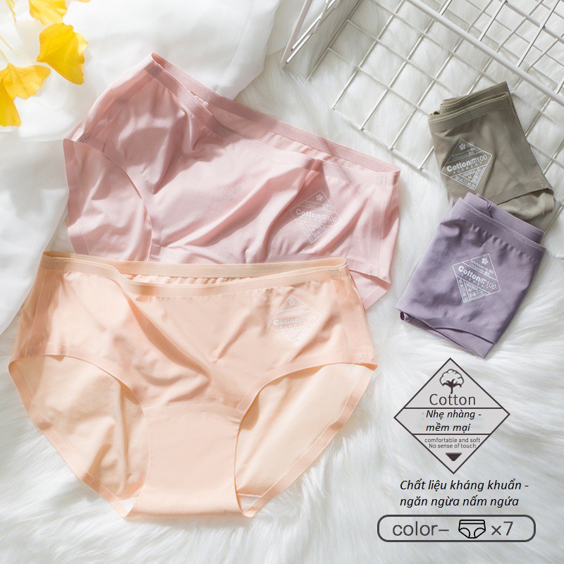 Quần Lót Nữ Băng Lụa Không Hằn Không Đường May Kháng Khuẩn Thoáng Khí P395 | BigBuy360 - bigbuy360.vn
