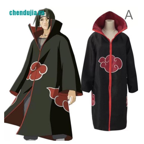 Áo Choàng Hóa Trang Akatsuki itachi Chất Lượng Cao