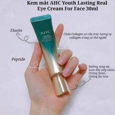 AHC - Kem Dưỡng Mắt Chống Lão Hóa Làm Sáng Và Săn Chắc Da AHC Youth Lasting Real Eye Cream For Face 30ml