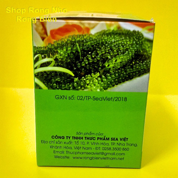 Rong nho tách nước Sea Việt (Nở gấp 10 lần kích thước ban đầu) Hộp 220g 11 gói | BigBuy360 - bigbuy360.vn