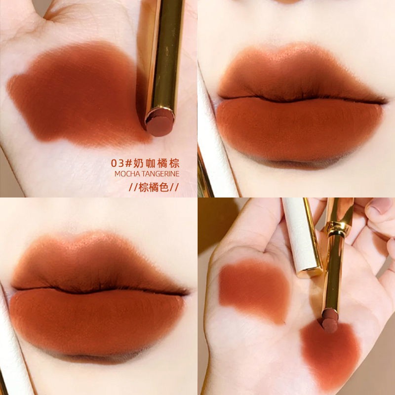 [Hàng mới về] Son lì mịn mượt như nhung chống thấm nước không phai không lem vào cốc | BigBuy360 - bigbuy360.vn