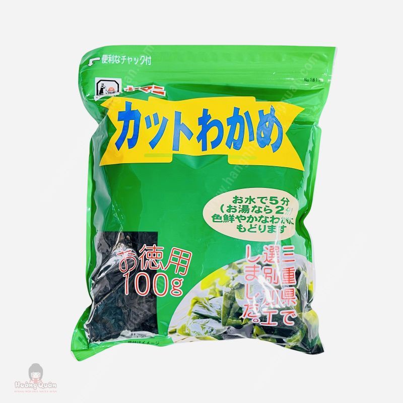 Rong biển cắt Wakame Nhật Bản 40g, 100g Không chất phụ gia