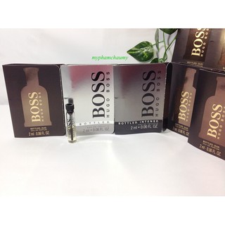 Mẫu thử nước hoa vial nam hugo boss 2ml