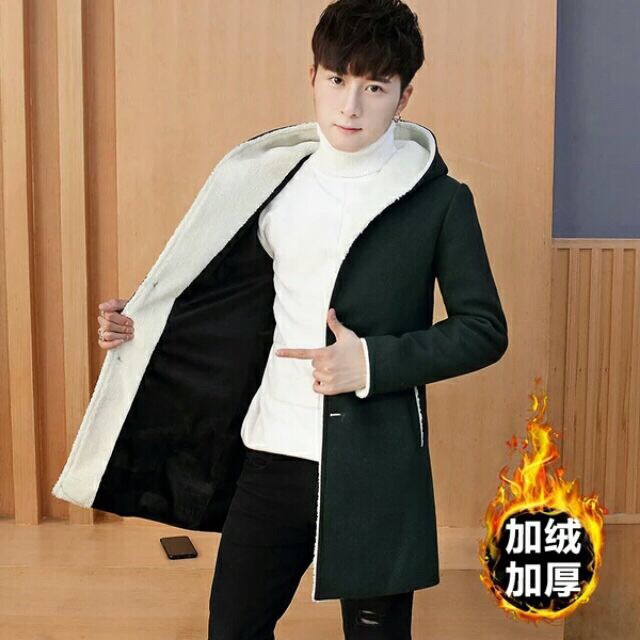Áo khoác dạ nam cao cấp
