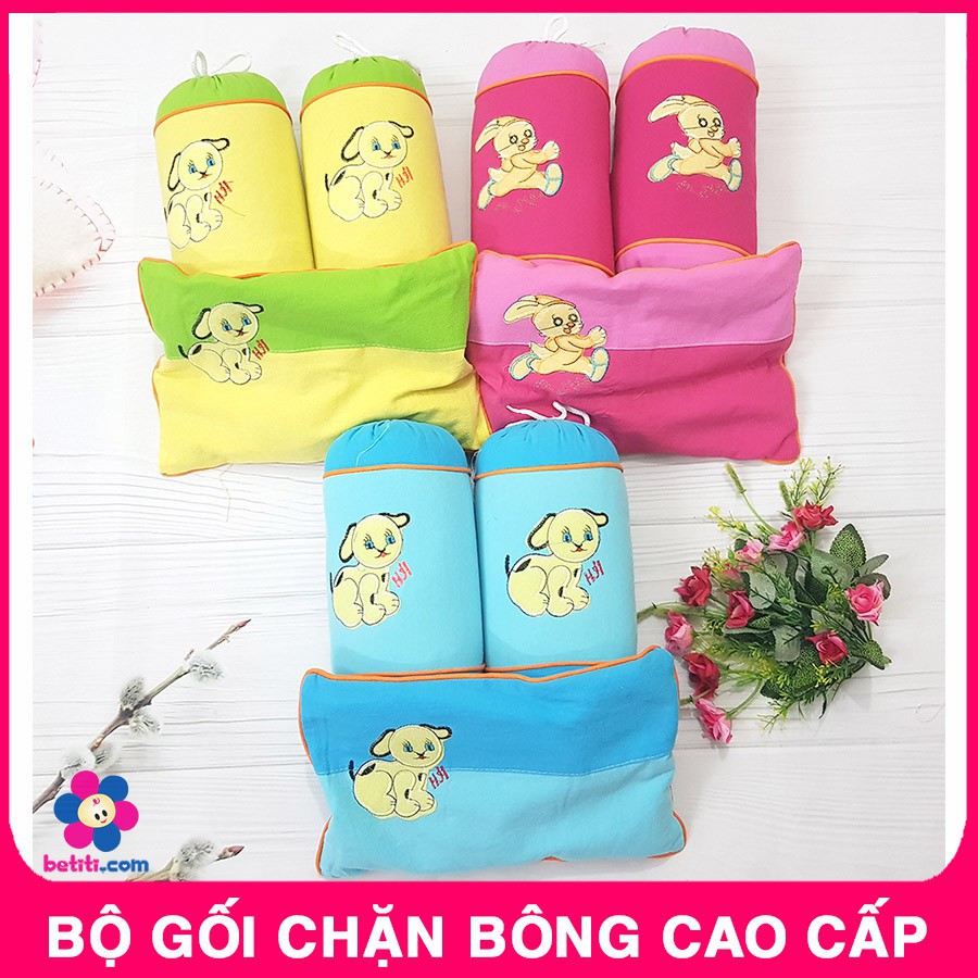 Bộ Chặn Bông Cao Cấp Giúp Bé Chống Giật Mình Ngủ Ngon - BTT00520