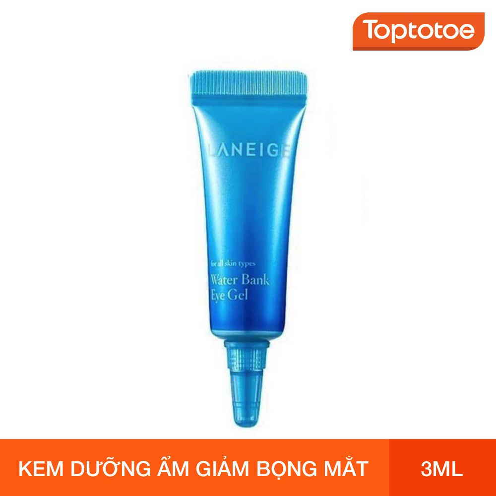 Gel Dưỡng Ẩm Làm Dịu Và Giảm Bọng Mắt Laneige Water Bank Eye Gel EX 3ML | BigBuy360 - bigbuy360.vn