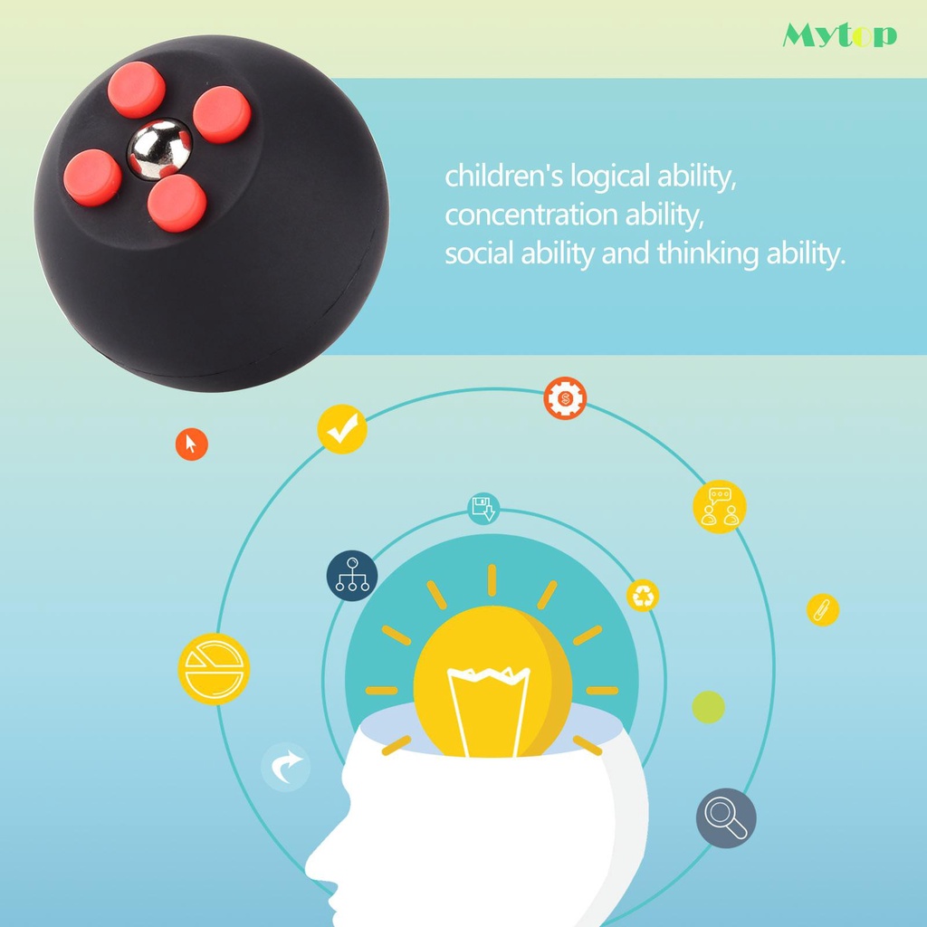 mytop.vn Fidget Pad, Sensory Fidget Puzzle Focus Cube Toys for ADD / ADHD / Autism