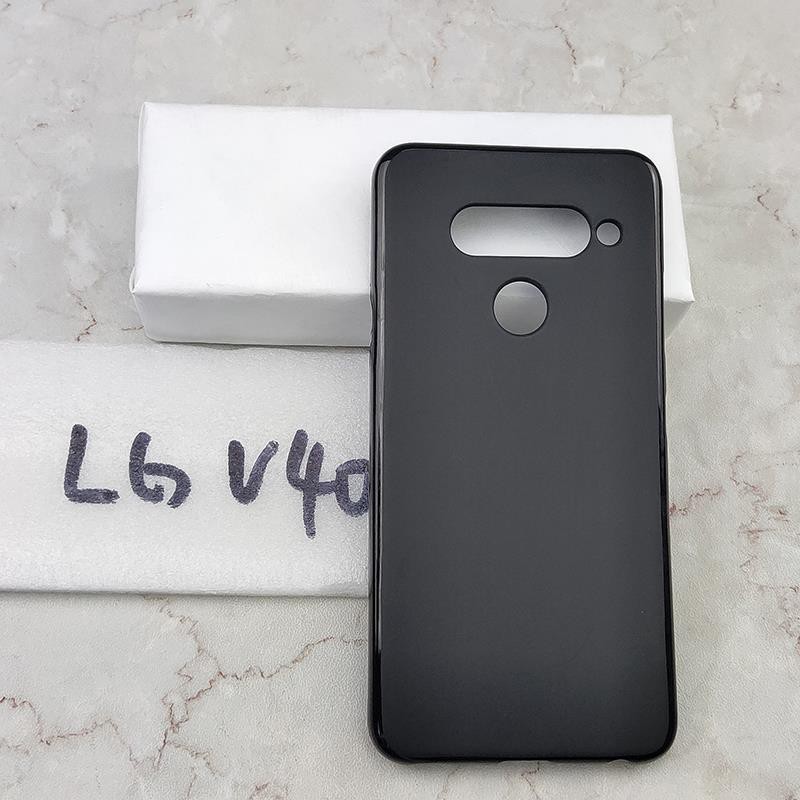 [Ảnh Thật] Ốp lưng LG V40 Dẻo Đen Nhám Mịn