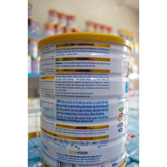 Sữa bột Endolac BA 400-900g