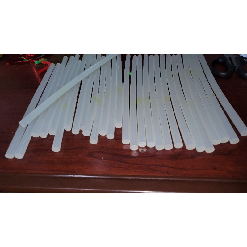 100 cây keo nến silicon loại to 11mm, đai 240mm