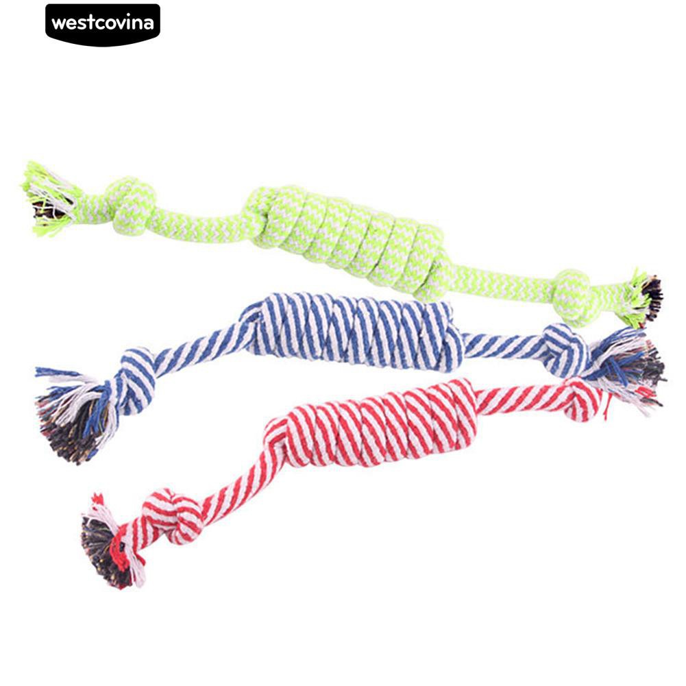 Đồ chơi nhai gặm dây thừng thắt nút cho thú cưng