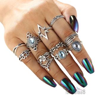 Bộ Nhẫn Đeo Khớp Ngón Tay Phong Cách Cổ Điển Cho Nữ