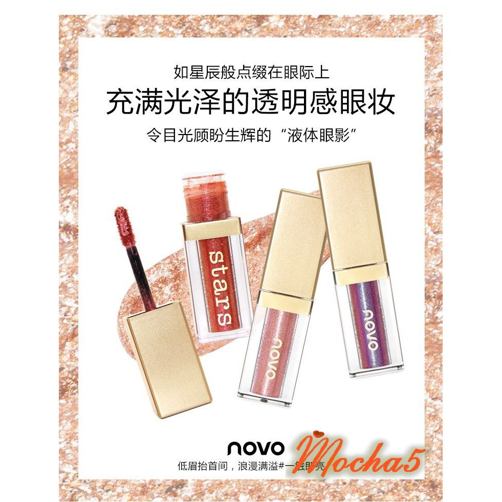 Nhũ mắt ướt NOVO Starlight Liquid Eye Shadow kim tuyến lung linh siêu đẹp | WebRaoVat - webraovat.net.vn