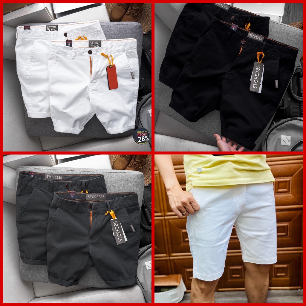 Quần short Kaki VNXK - chất co giãn QS1106