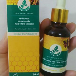 DỊCH CHIẾT KEO ONG NHỎ GIỌT