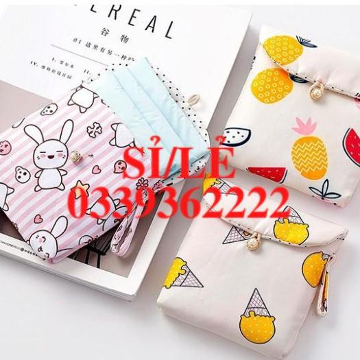 [ HAIANHSHOP ] Túi/ Ví Mini Đựng Băng Vệ Sinh/ Mỹ Phẩm/ Tiền Lẻ - Ví Đa Năng Du Lịch Đáng Yêu Duashop &gt;