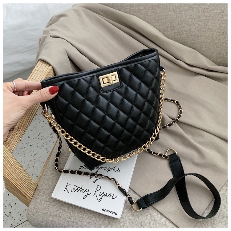 Túi Đeo Vai Nữ JASMIN NOIR Dạng Xô Thời Trang Hàn Quốc Thiết Kế Đơn Giản