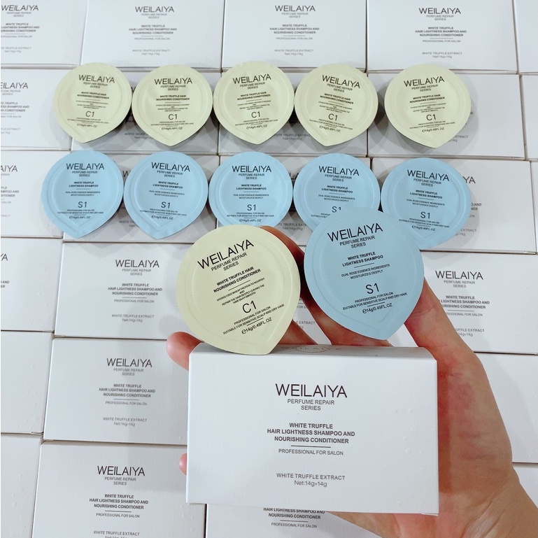 Dầu Gội Weilaiya Nấm Truffle Mini, Dầu Gội Phục Hồi Đa Tầng Weilaiya Giúp Nuôi Dưỡng Tóc Suôn Mượt Hiệu Quả