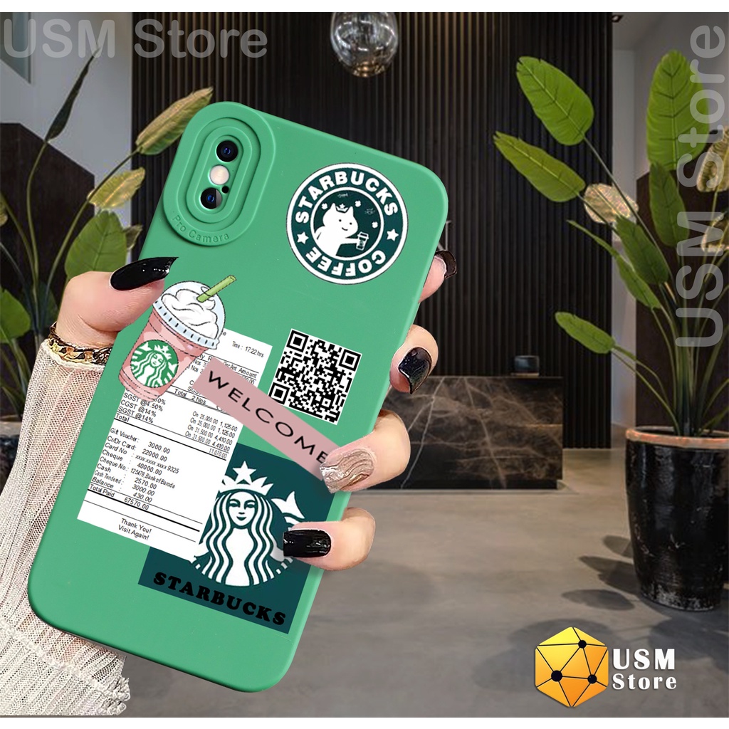 Ốp lưng iphone 6/6s/6plus/7/7plus/8/8plus/X/XS/XSmax/XR/11/11Pro/11Promax/12/12Pro/12Promax/12Mini/13/13Promax Starbucks