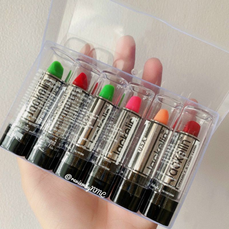 Son gió Dưỡng môi Vitamin E JACKELINE chuẩn Thái, 💰