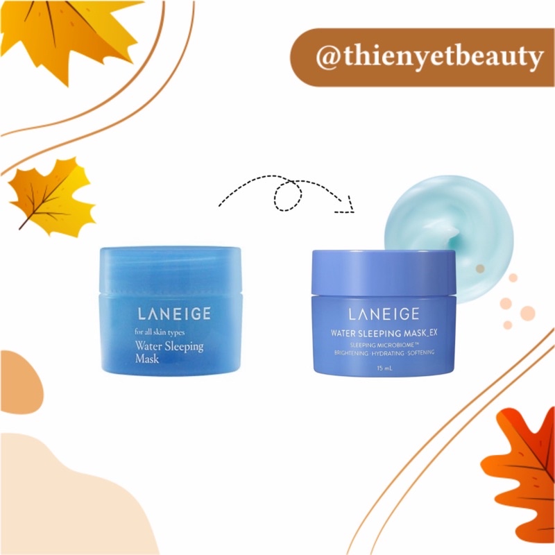 15ML - Mặt nạ ngủ dưỡng da cấp nước qua đêm Water Sleeping Mask