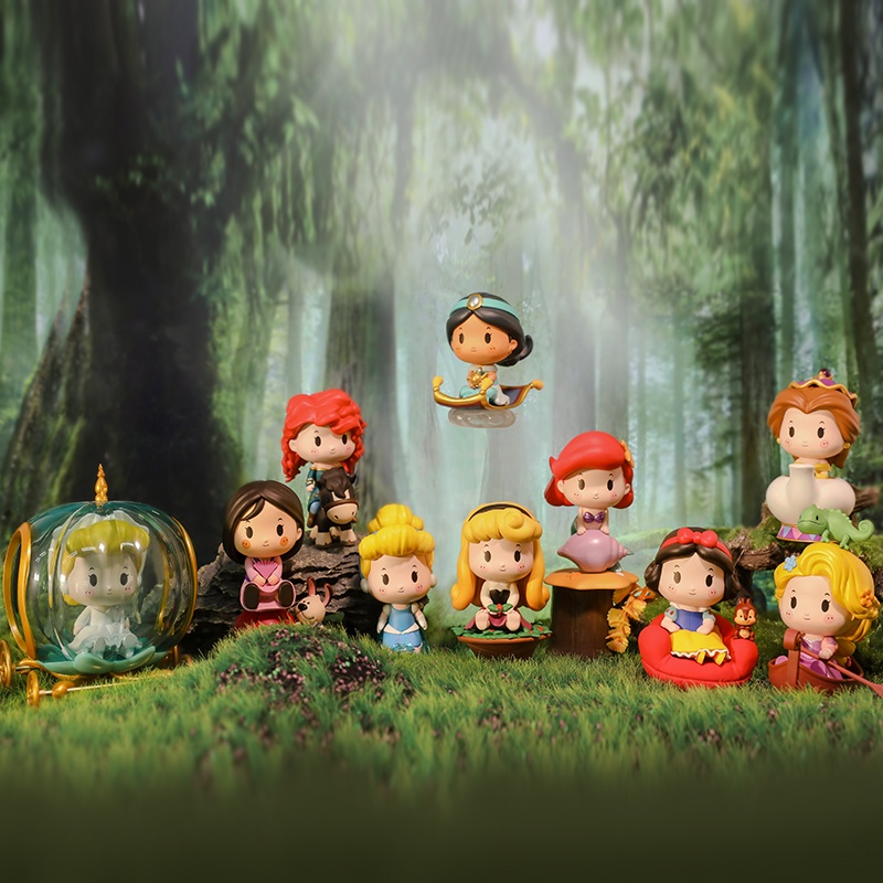 POP MART  Búp Bê Công Chúa Disney Cưỡi Ngựa Ngẫu Nhiên