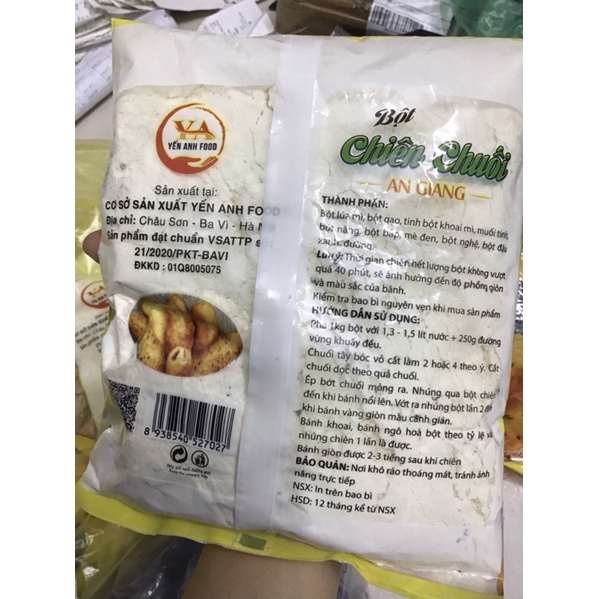Bột chiên bánh chuối thơm ngon gói 1 kg