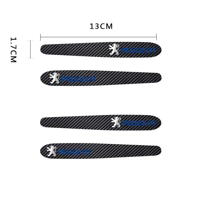 8 Phim Dán Bảo Vệ Tay Cầm Xe Hơi Peugeot 308 206 307 407 207 208 508 2008 3008 5008 103 107 108