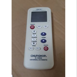 Điều khiển điều hòa đa năng ChungHop K100es