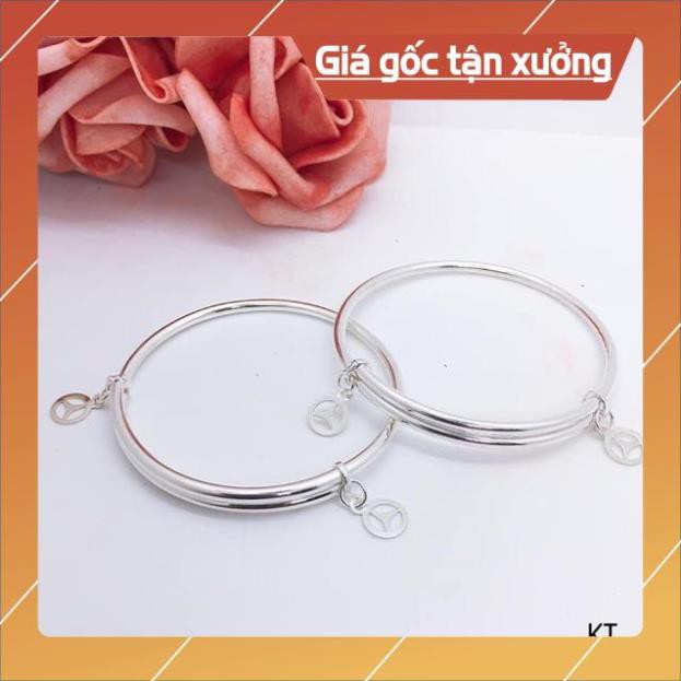 FREE SHIP VÒNG TAY DẺO CHO BÉ CHUẨN BẠC BÉ