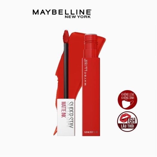 Son kem lì Maybelline New York Super Stay Matte Ink City Edition 5ml