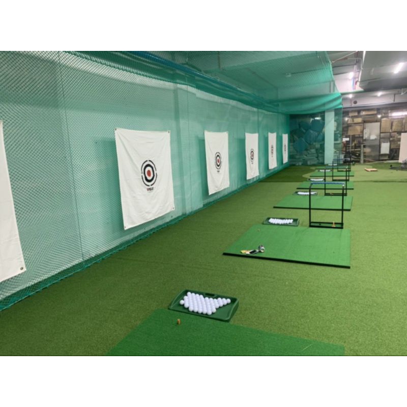 Thảm tập Golf swing kích thước 1,5x1,5m - Tặng kèm 2 tee và 3 bóng