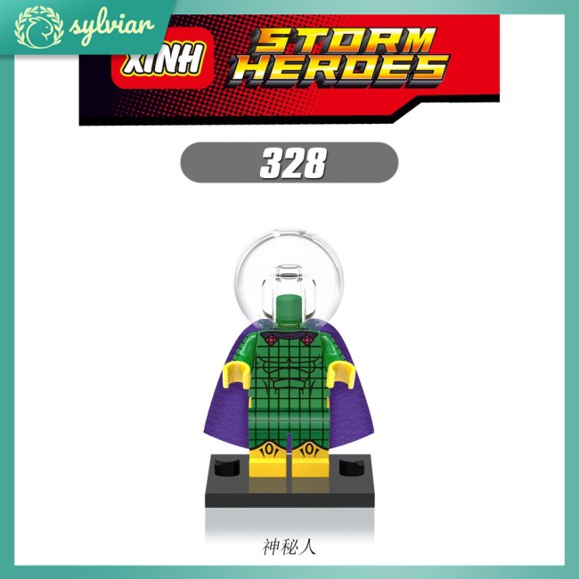 Bộ Đồ Chơi Lắp Ráp Lego Nhân Vật Dr.Sylviar/Người Nhện/Người Nhện X0123 XH325