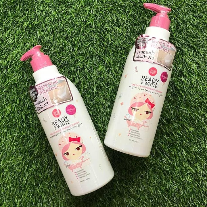 Sữa tắm trắng da Cathy Doll Ready 2 White One Day Whitener Body Cleanser 500ml