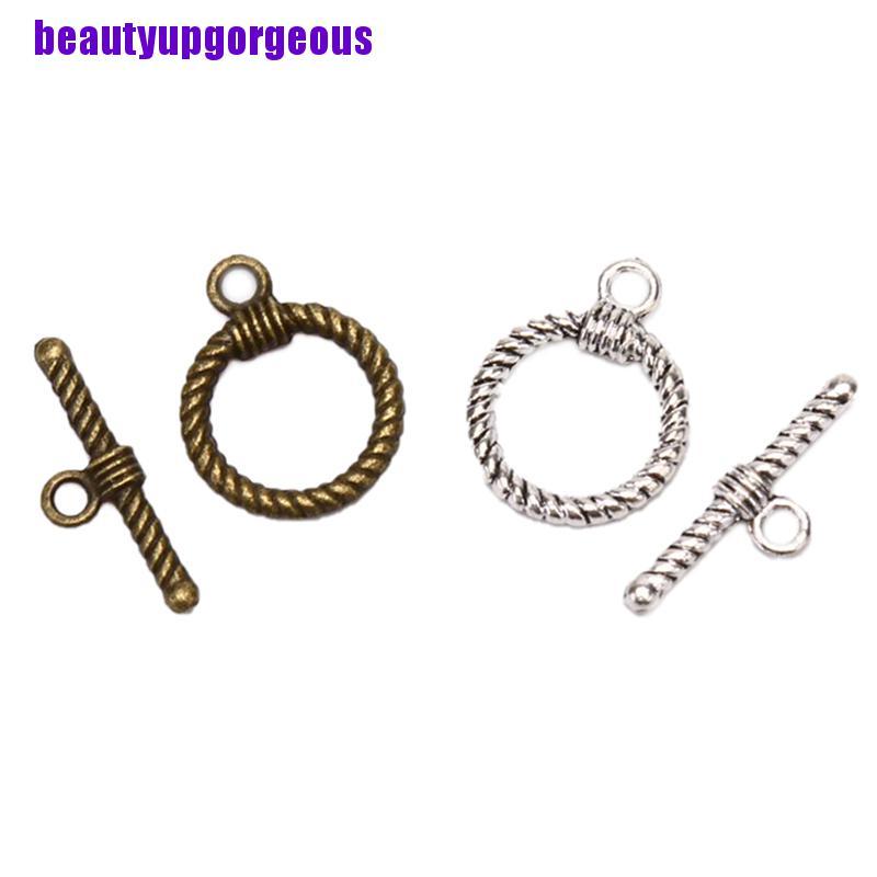 CHARMS Set 20 Móc Khóa Dùng Làm Đồ Trang Sức Diy Phong Cách Vintage