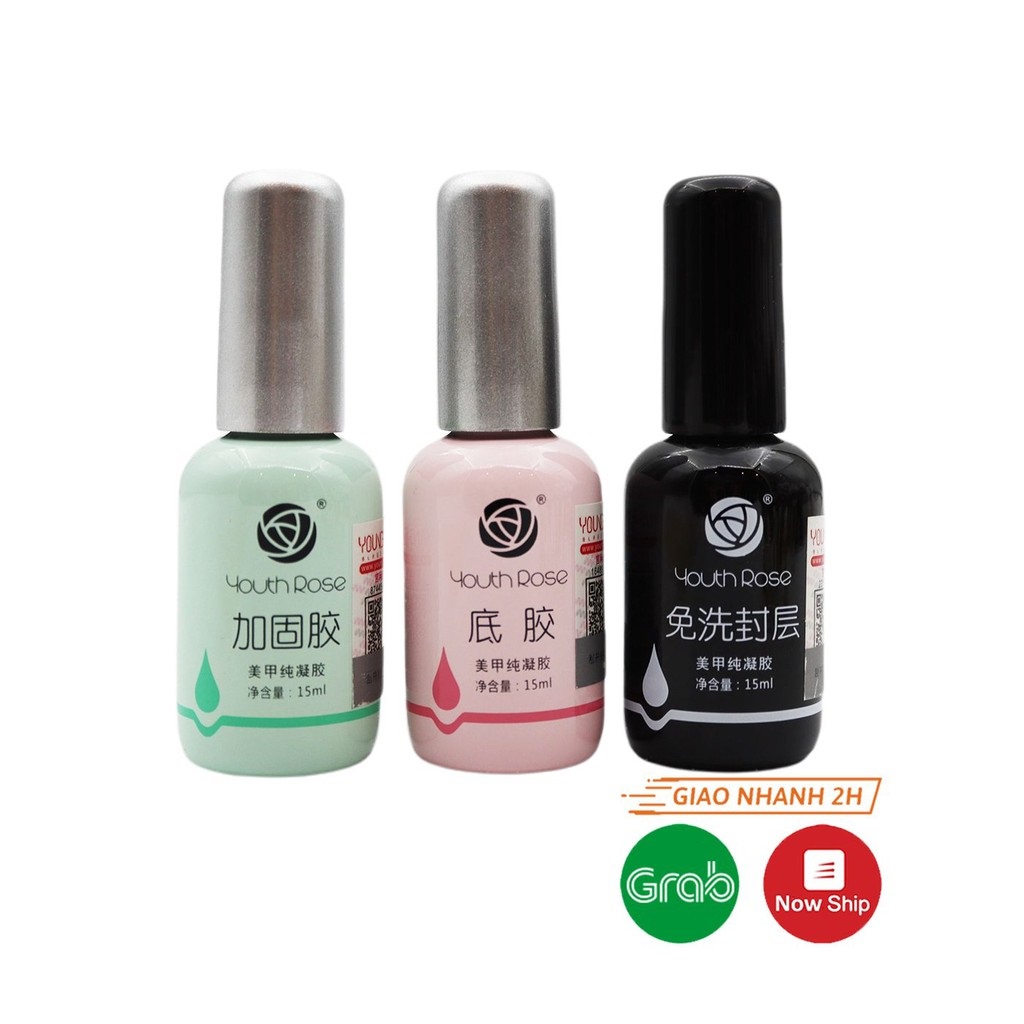 Base hoa hồng ,liên kết móng 15ml