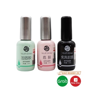 Base hoa hồng ,liên kết móng 15ml
