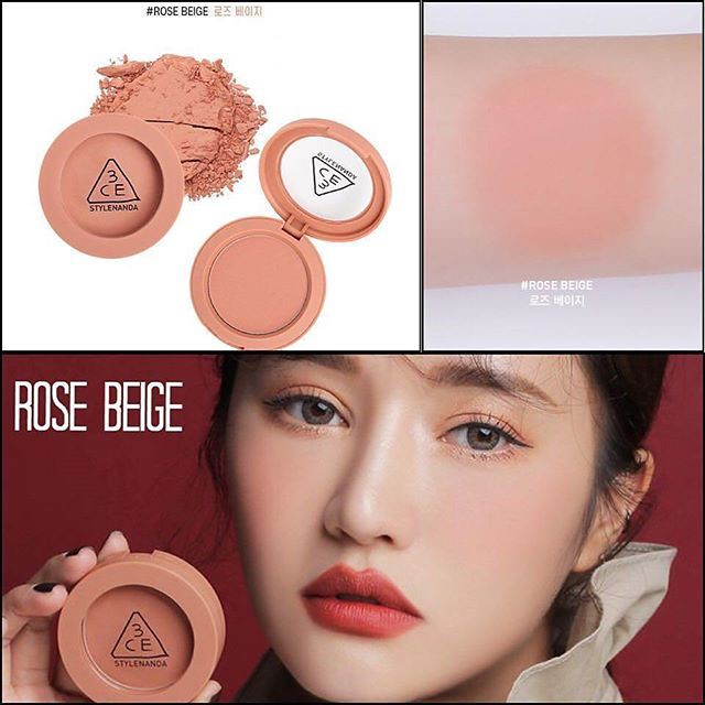 Phấn Má Hồng 3CE 2017 Stylenanda Mood Recipe Face Blush