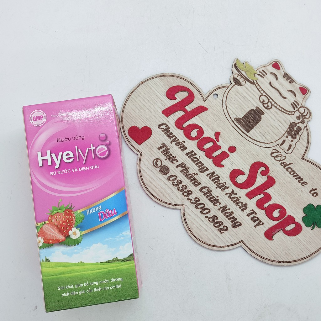 Nước uống Hyelyete chai 250ml bù nước và điện giải