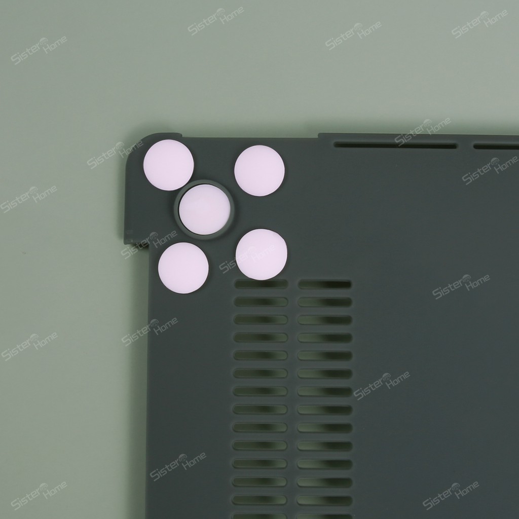Miếng Đệm Bảo Vệ Bàn Chân Chống Trượt Bằng Silicon 15mm Cho Macbook