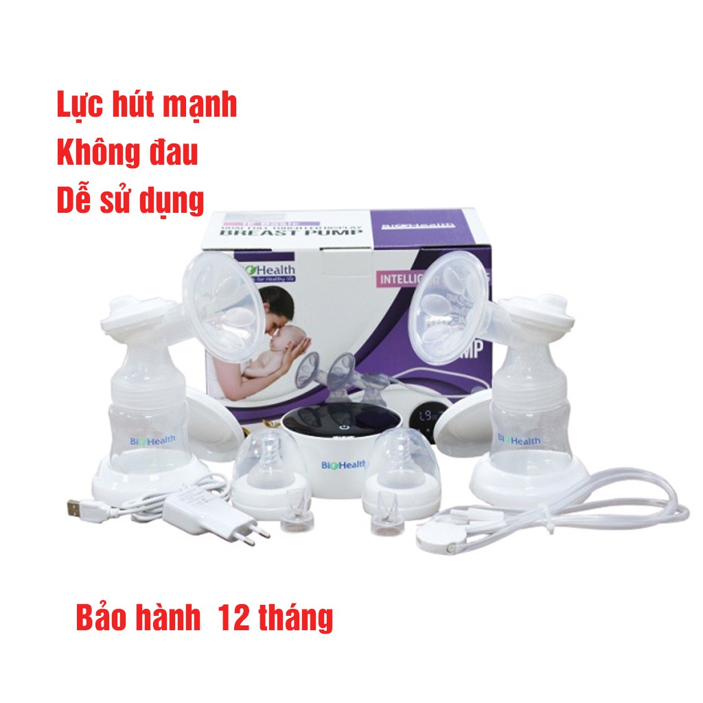 Máy hút sữa điện BioHealth hút êm, không đau