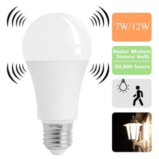 Bóng đèn Led cảm biến chuyển động đuôi E27