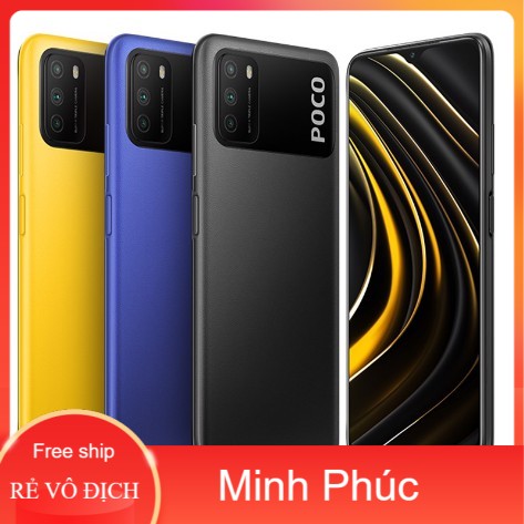 Điện thoại Xiaomi POCO M3 (4G/64GB) - HÀNG CHÍNH HÃNG | BigBuy360 - bigbuy360.vn