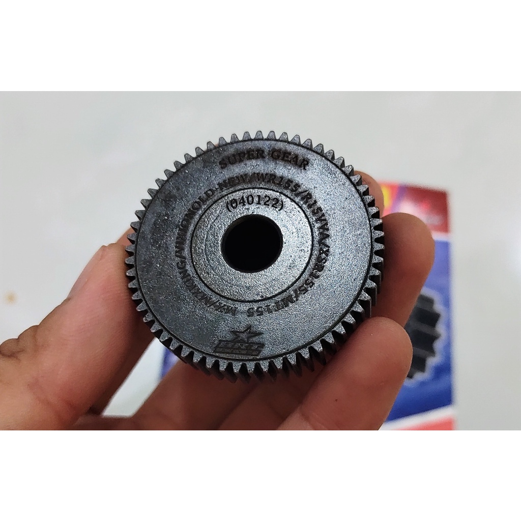 NHÔNG ĐỀ SUPER GEAR WR155 / R15 / XSR155 / MT15 / FZ / TFX / EXCITER