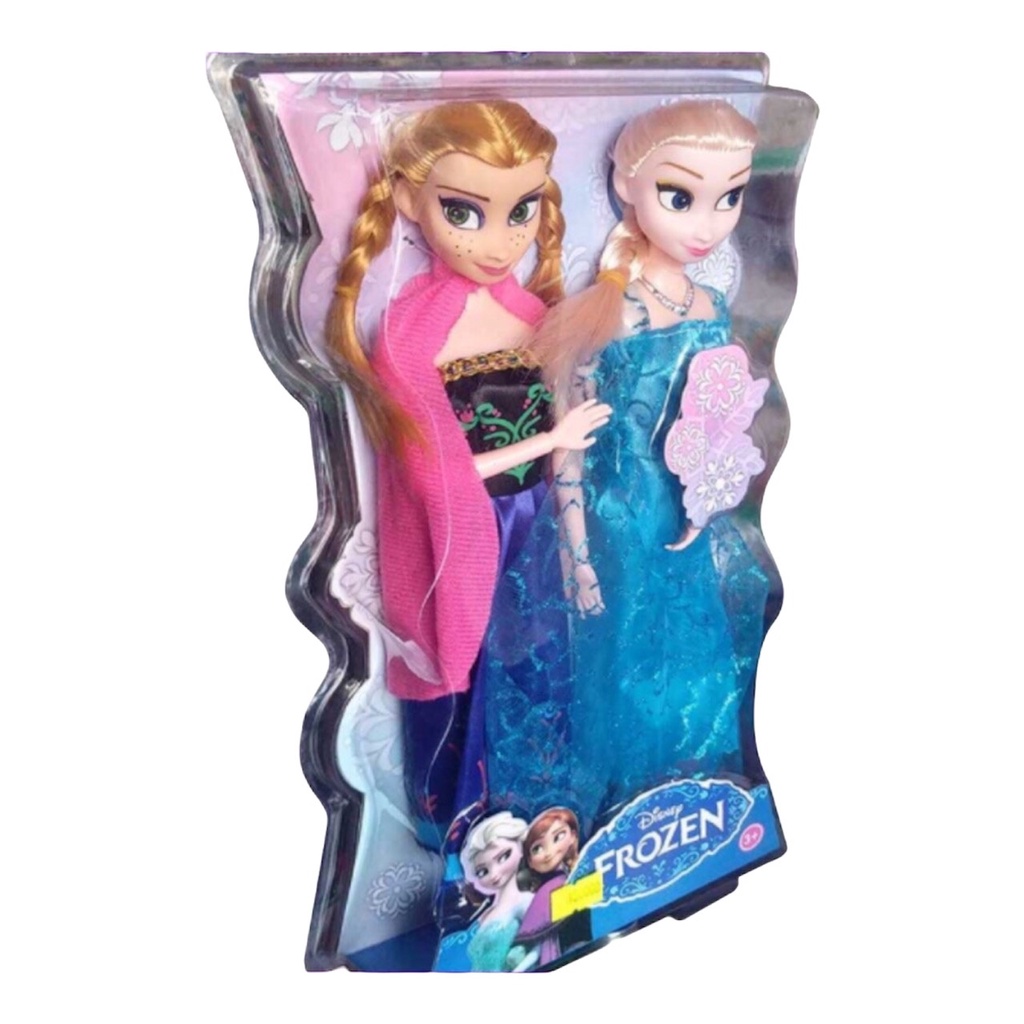 Đồ chơi búp bê 2 công chúa Frozen Elsa và Anna cho bé gái