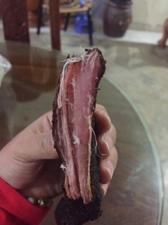 Thịt lợn gác bếp